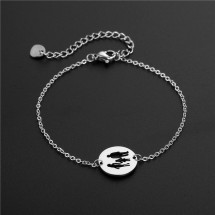 AB 0060 -  Stainless steel - bracelet - 17-21 cm
